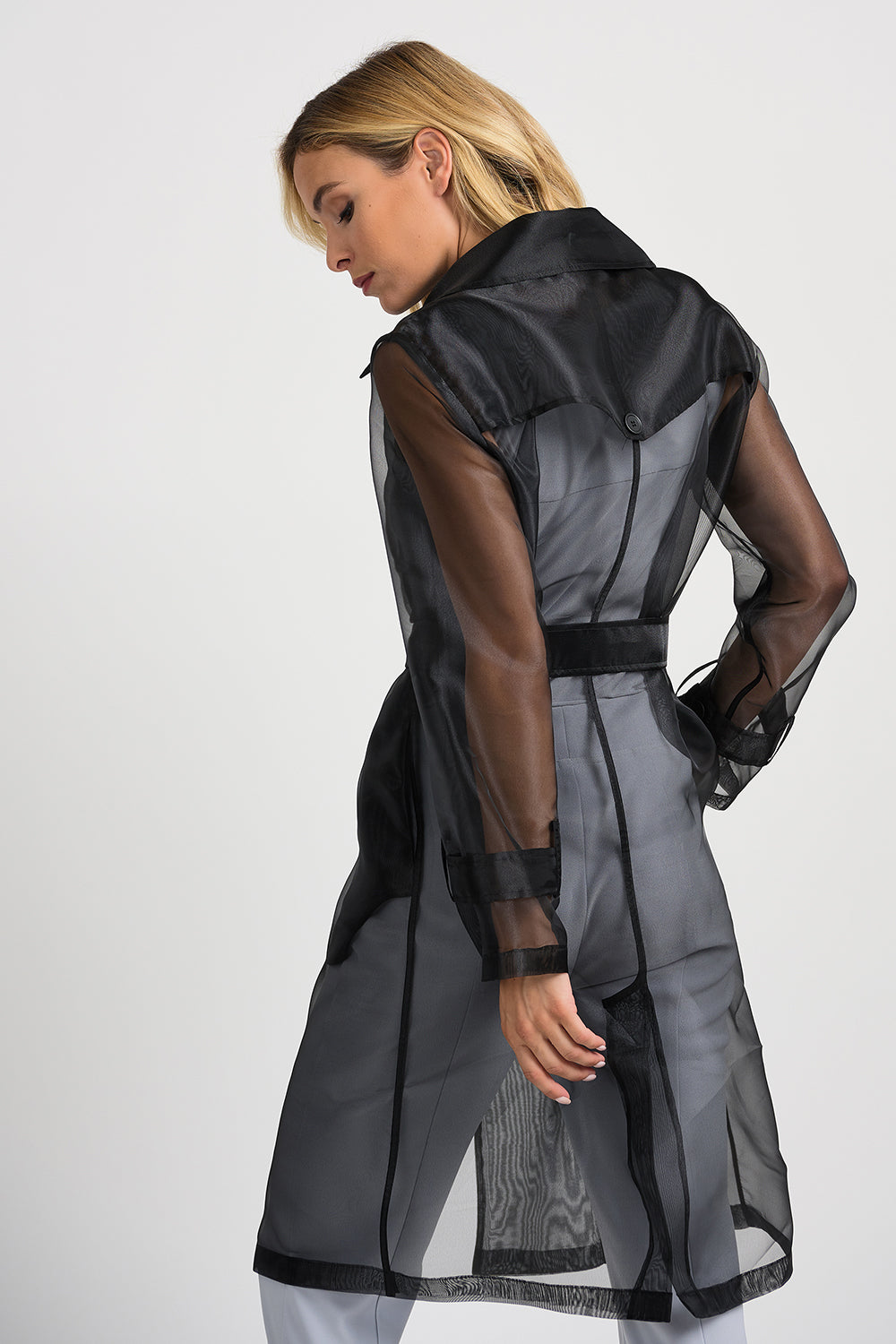 Joseph Ribkoff Black Coat Style 201423