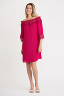 Joseph Ribkoff Cerise Dress Style 202091