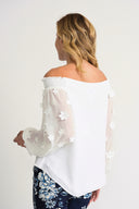 Joseph Ribkoff Off-White Top Style 202163