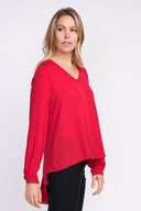 Joseph Ribkoff Red Top Style 203611