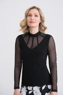 Joseph Ribkoff Black Top Style 204378