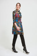 Joseph Ribkoff Black-Multi Coat Style 213623