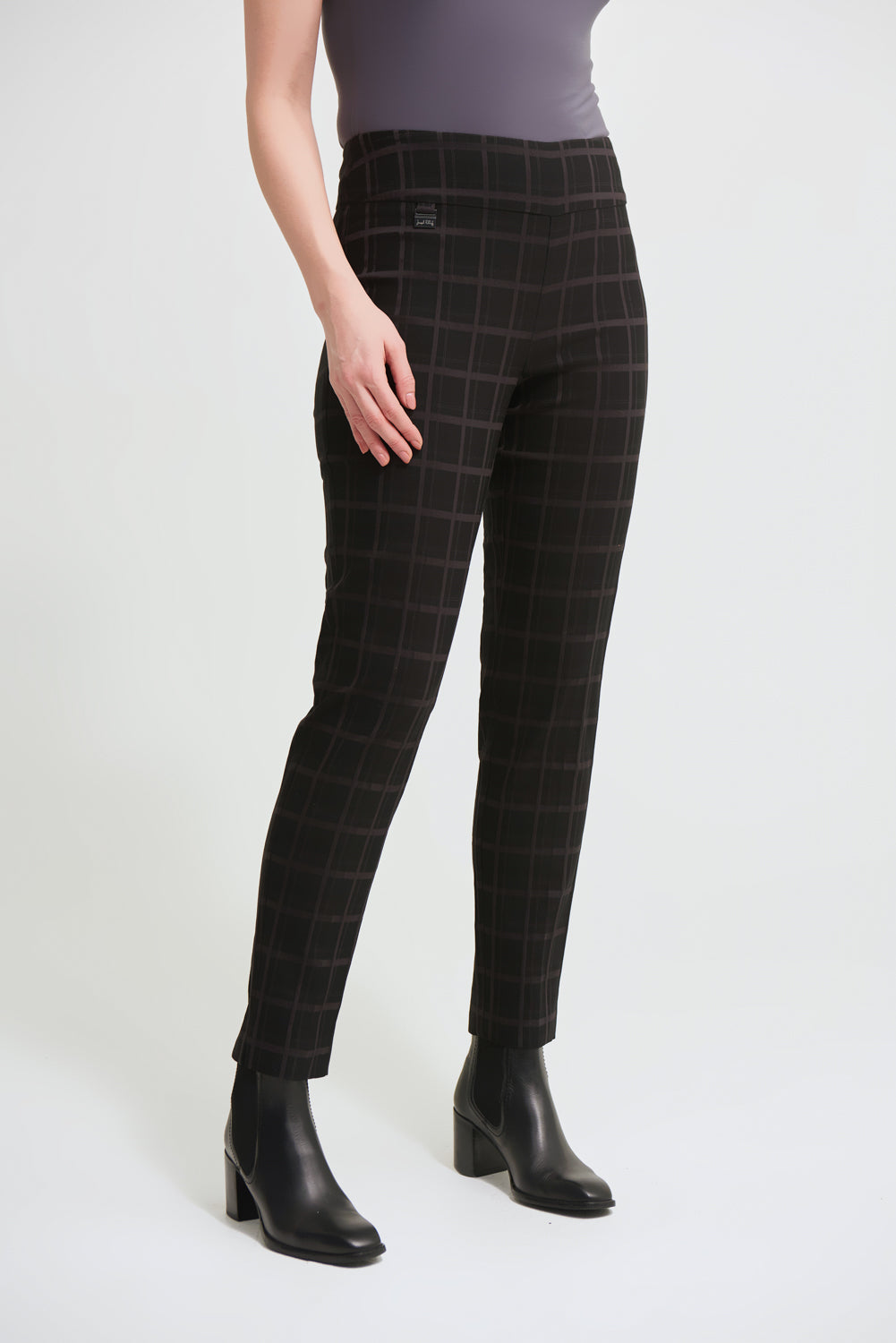 Joseph Ribkoff Black Pull-On Pant Style 214156