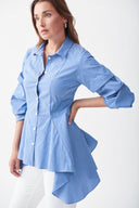 Joseph Ribkoff Blue-White Blouse Style 221304