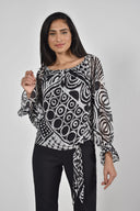 Frank Lyman Woven Top Style 221621