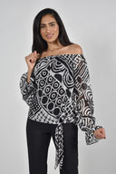 Frank Lyman Woven Top Style 221621