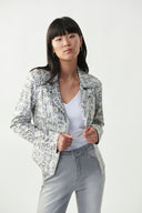 Joseph Ribkoff Champagne/Silver Jacket Style 221907 - Main Image