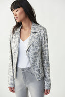 Joseph Ribkoff Champagne-Silver Jacket Style 221907