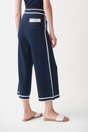 Joseph Ribkoff Navy-Vanilla Pants Style 221928