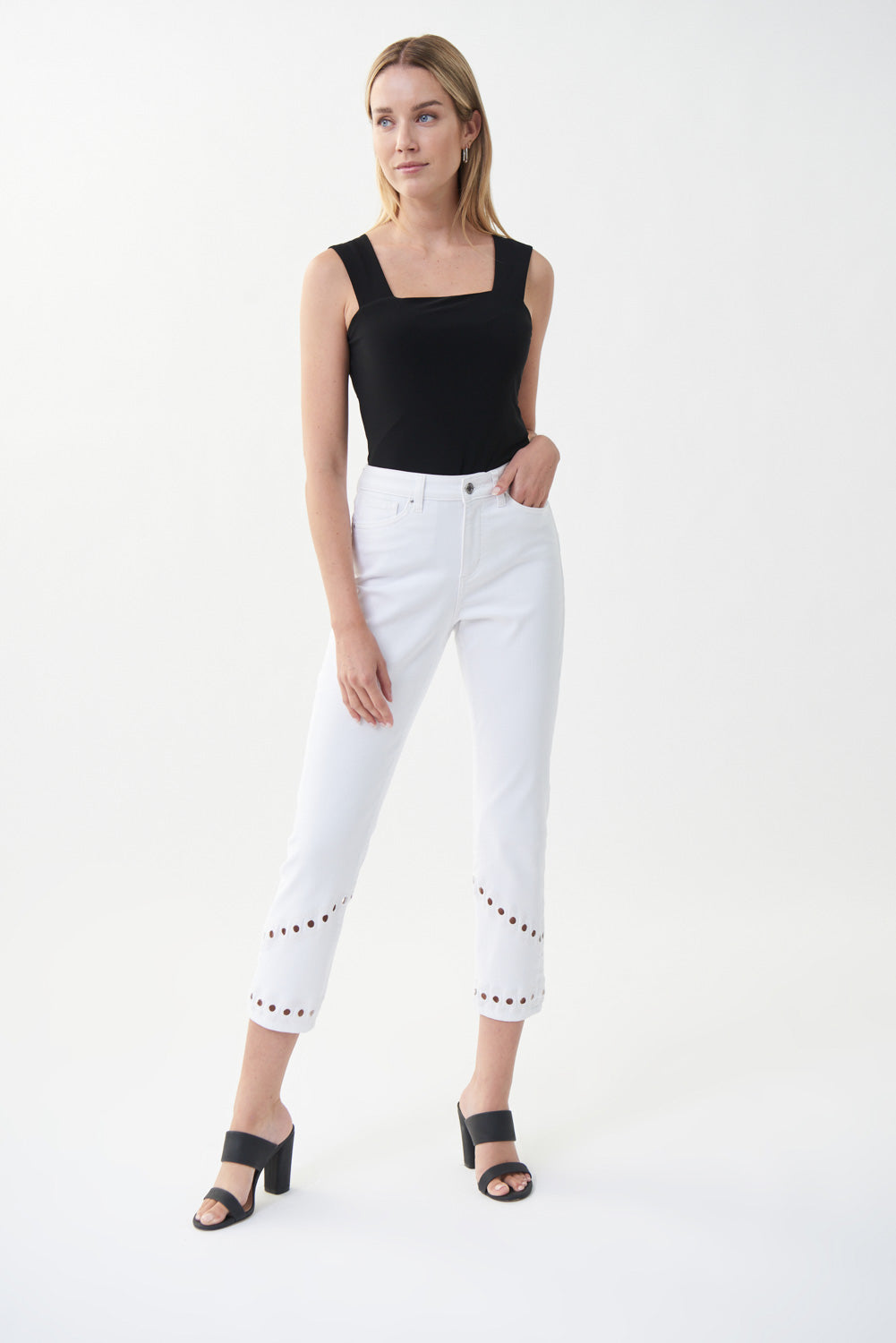 Joseph Ribkoff White Jean Style 222910