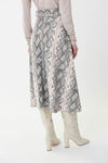 Joseph Ribkoff Beige-Multi Snakeskin Skirt Style 223304