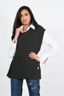 Frank Lyman Black Knit Top 223419U