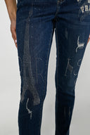 Frank Lyman Blue Denim Jeans Style 223433U