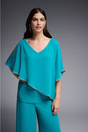 Joseph Ribkoff Ocean Blue Cut-Out Tunic Style 223738