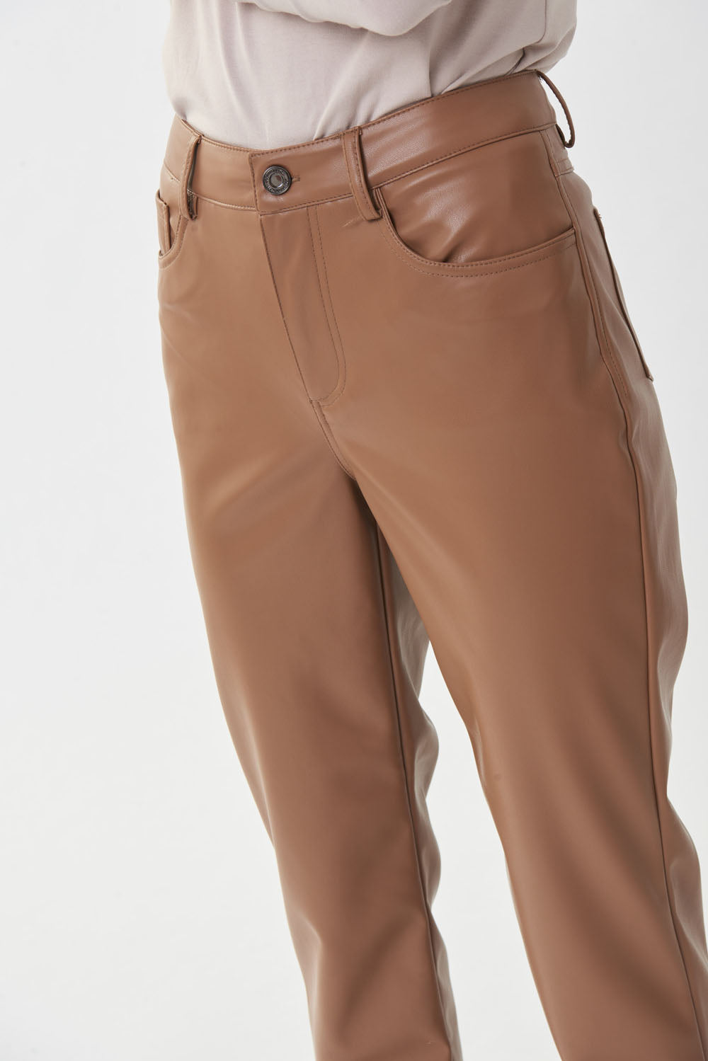 Joseph Ribkoff Faux Leather Pants Style 223196