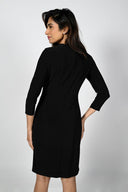 Frank Lyman Black Knit Dress Style 224041