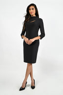 Frank Lyman Black Knit Dress Style 224041