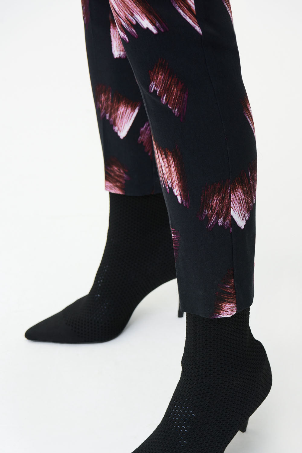 Joseph Ribkoff Black-Multi Pants Style 224294