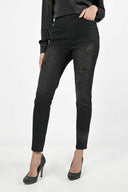 Frank Lyman Charcoal Denim Jean Pants Style 224543U