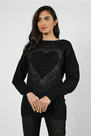 Frank Lyman Black Knit Top Style 224550U