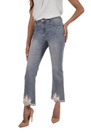 Frank Lyman Woven Denim Pant Style 226143u