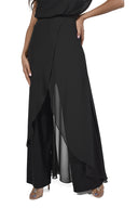 Frank Lyman Black Woven Pant Style 228163