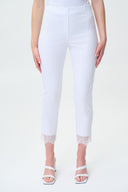 Joseph Ribkoff White Capri Pants Style 231021