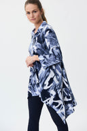 Joseph Ribkoff Midnight Blue-Multi Blouse Style 231113