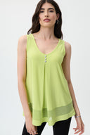 Joseph Ribkoff Exotic Lime Tunic Style 231125