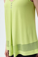 Joseph Ribkoff Exotic Lime Tunic Style 231125