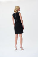 Joseph Ribkoff Black/Multi Sleeveless Dress Style 231133