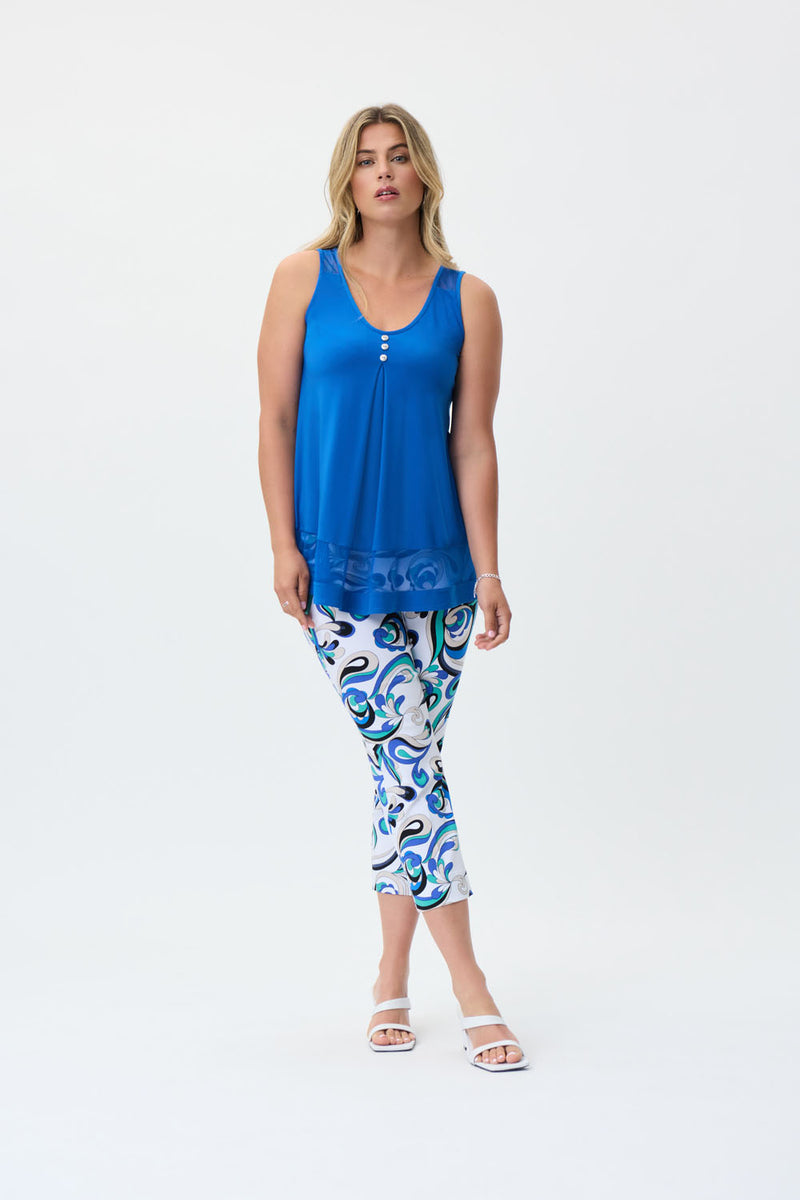 Joseph Ribkoff Vanilla/Multi Pants Style 231272 – Luxetire