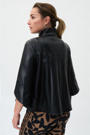 Joseph Ribkoff Leatherette Jacket Style 231290