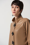 Joseph Ribkoff Leatherette Jacket Style 231290