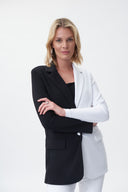 Joseph Ribkoff Black/Vanilla Blazer Style 231295