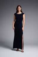 Joseph Ribkoff Midnight Blue Dress Style 231709