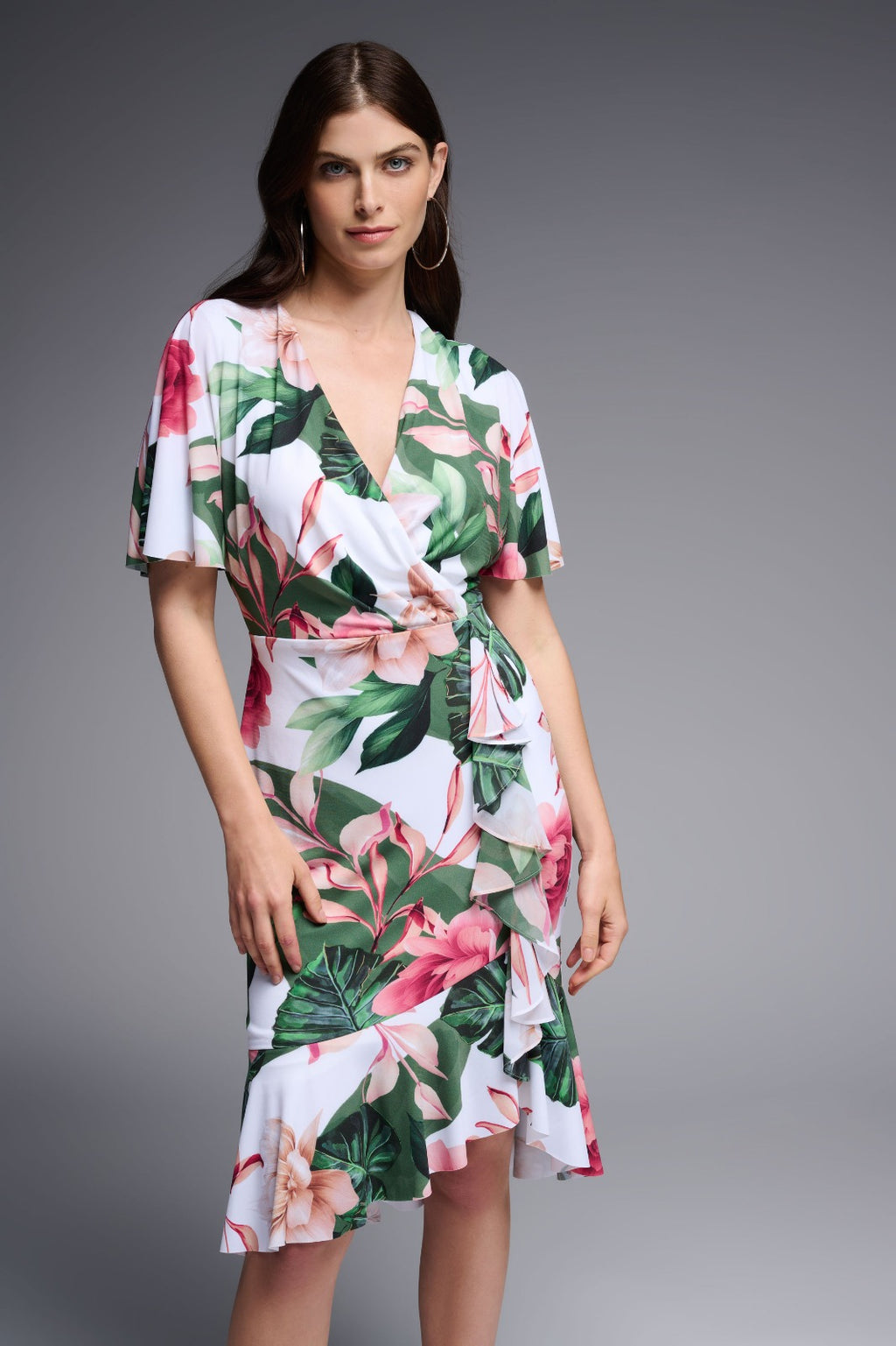 Joseph Ribkoff Vanilla-Multi Dress Style 231722