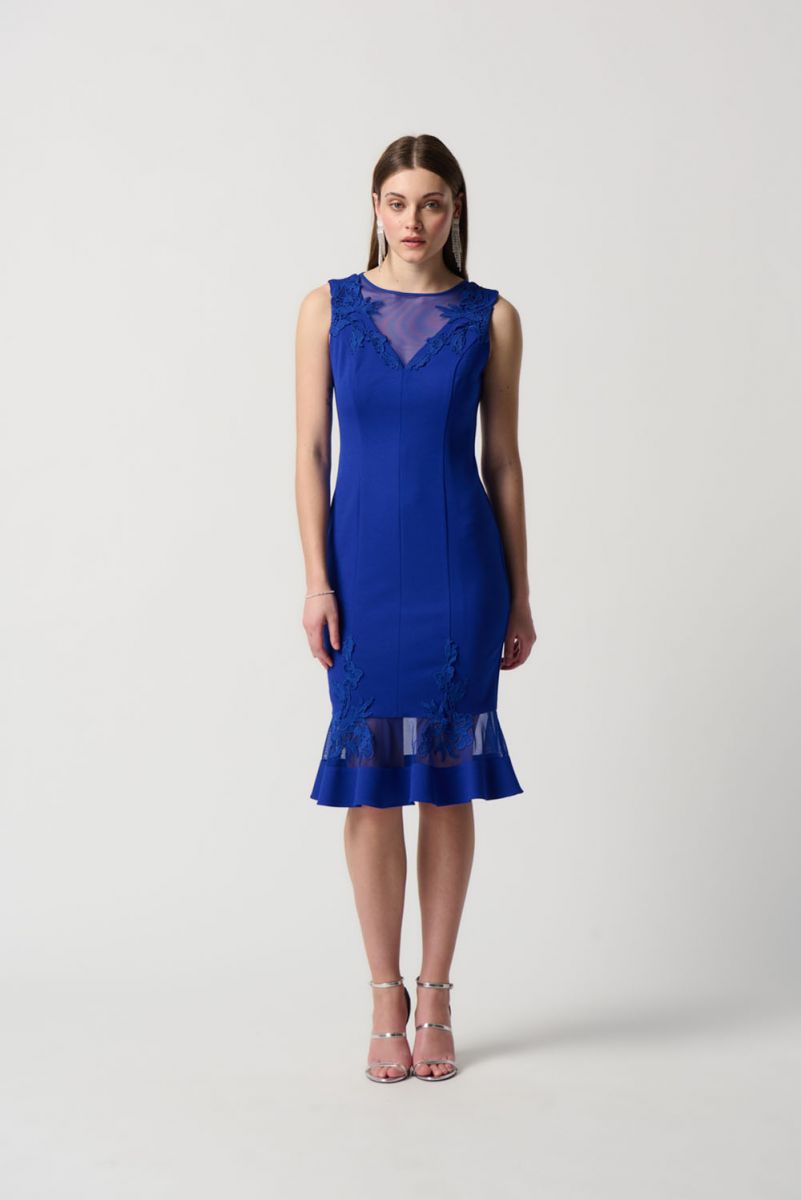 Joseph Ribkoff Midnight Blue Dress Style 231729