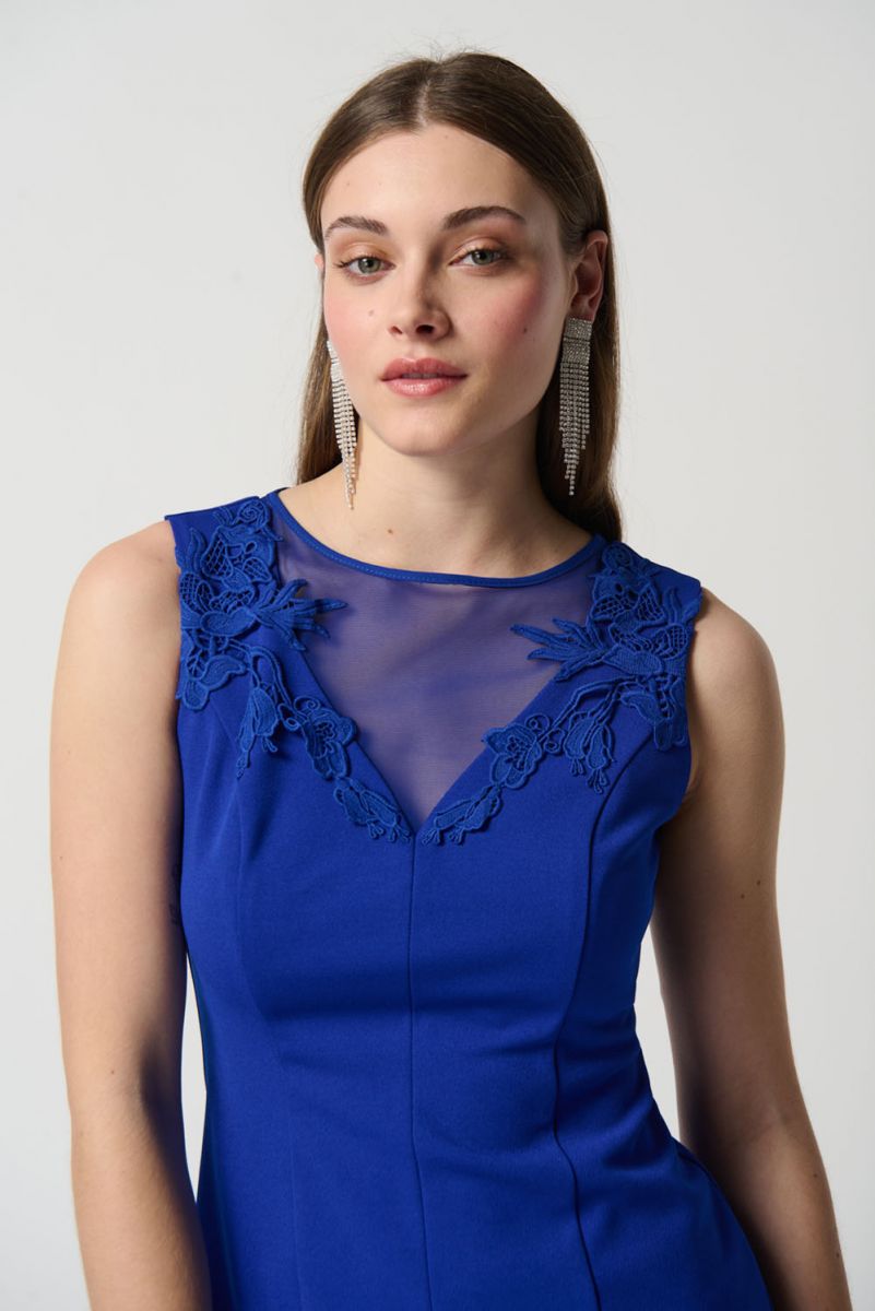 Joseph Ribkoff Royal Sapphire Dress Style 231729