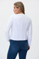 Joseph Ribkoff White Jacket Style 231914