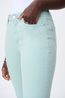 Joseph Ribkoff Mint Denim Pants Style 231960