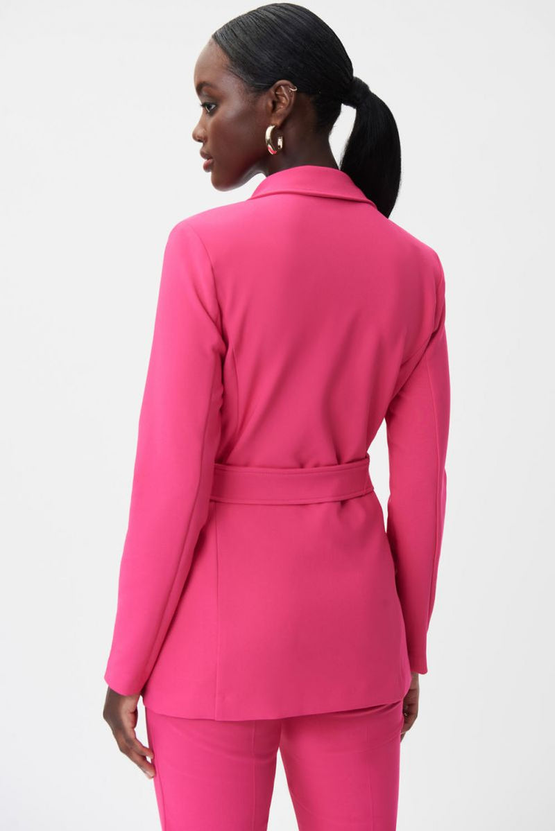 Joseph Ribkoff Dazzle Pink Blazer Style 232172 – Luxetire