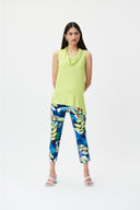 Joseph Ribkoff Exotic Lime Top Style 232206