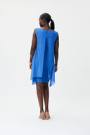 Joseph Ribkoff Blue Iris Sleeveless Dress Style 232237