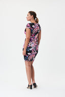 Joseph Ribkoff Black/Multi Floral Print Dress Style 232272