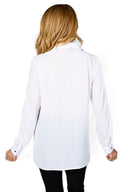 Frank Lyman White/Black Blouse Style 236398